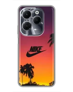 Чехол для Infinix Hot 40 с картинкой «Nike на закате солнца» Чехол для Infinix Hot 40 с картинкой «Nike на закате солнца»
