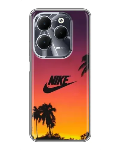Чехол для Infinix Hot 40 с картинкой «Nike на закате солнца» Чехол для Infinix Hot 40 с картинкой «Nike на закате солнца»