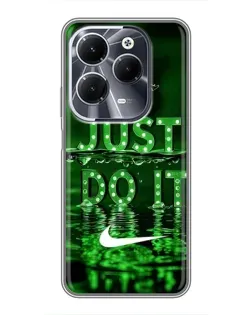 Чехол для Infinix Hot 40 с картинкой «Зеленый неоновый Nike» Чехол для Infinix Hot 40 с картинкой «Зеленый неоновый Nike»