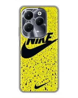 Чехол для Infinix Hot 40 с картинкой «Желтый текстурный Nike» Чехол для Infinix Hot 40 с картинкой «Желтый текстурный Nike»