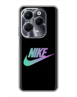 Чехол для Infinix Hot 40 с картинкой «Nike — городская ночь» Чехол для Infinix Hot 40 с картинкой «Nike — городская ночь»