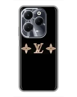 Чехол для Infinix Hot 40 с картинкой «Louis Vuitton — минимализм»