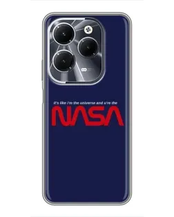 Чехол для Infinix Hot 40 с картинкой «NASA — глубокий космос»