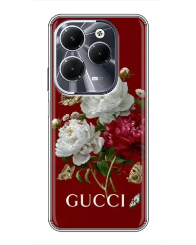 Чехол для Infinix Hot 40 с картинкой «Gucci —  сад»