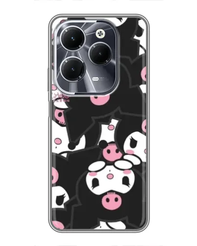 Чехол для Infinix Hot 40 с картинкой «Паттерн голов Куроми» Чехол для Infinix Hot 40 с картинкой «Паттерн голов Куроми»