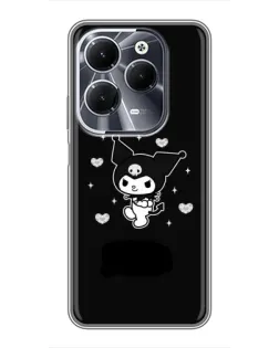 Чехол для Infinix Hot 40 с картинкой «Черная Куроми»
