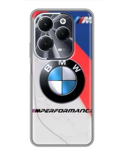 Чехол для Infinix Hot 40 с картинкой «BMW Performance стиль» Чехол для Infinix Hot 40 с картинкой «BMW Performance стиль»