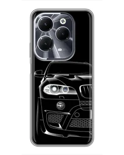 Чехол для Infinix Hot 40 с картинкой «Темный силуэт BMW» Чехол для Infinix Hot 40 с картинкой «Темный силуэт BMW»