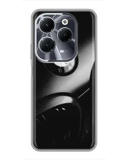 Чехол для Infinix Hot 40 с картинкой «Эмблема BMW — макро» Чехол для Infinix Hot 40 с картинкой «Эмблема BMW — макро»