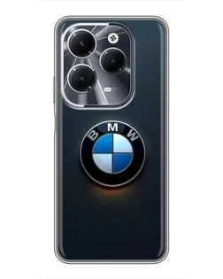 Чехол для Infinix Hot 40 с картинкой «Логотип BMW — минимализм» Чехол для Infinix Hot 40 с картинкой «Логотип BMW — минимализм»
