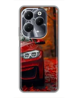Чехол для Infinix Hot 40 с картинкой «Осенняя BMW M4» Чехол для Infinix Hot 40 с картинкой «Осенняя BMW M4»