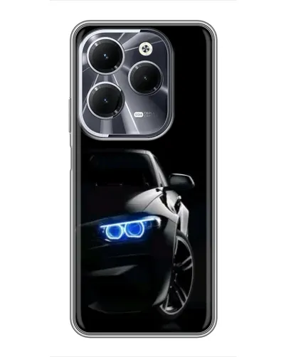 Чехол для Infinix Hot 40 с картинкой «BMW — ночной взгляд» Чехол для Infinix Hot 40 с картинкой «BMW — ночной взгляд»