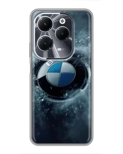 Чехол для Infinix Hot 40 с картинкой «Логотип BMW — лед» Чехол для Infinix Hot 40 с картинкой «Логотип BMW — лед»