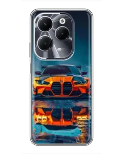 Чехол для Infinix Hot 40 с картинкой «BMW — золотая эмблема» Чехол для Infinix Hot 40 с картинкой «BMW — золотая эмблема»