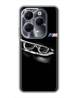 Чехол для Infinix Hot 40 с картинкой «BMW — взгляд тигра» Чехол для Infinix Hot 40 с картинкой «BMW — взгляд тигра»