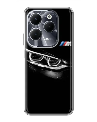 Чехол для Infinix Hot 40 с картинкой «BMW — взгляд тигра» Чехол для Infinix Hot 40 с картинкой «BMW — взгляд тигра»