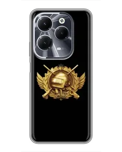 Чехол для Infinix Hot 40 с картинкой «PUBG — оранжевый градиент» Чехол для Infinix Hot 40 с картинкой «PUBG — оранжевый градиент»