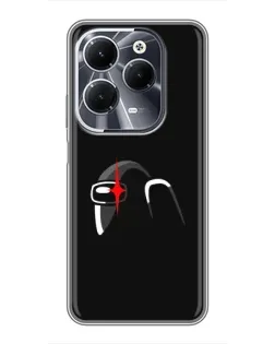 Чехол для Infinix Hot 40 с картинкой «Among Us шлем» Чехол для Infinix Hot 40 с картинкой «Among Us шлем»