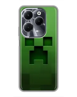 Чохол для Infinix Hot 40 з картинкою «Кріпер мікро-дизайн»
