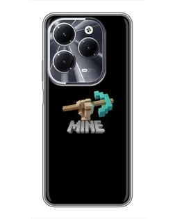 Чохол для Infinix Hot 40 з картинкою «Алмазне кайло»
