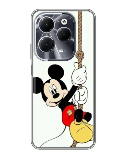 Чехол для Infinix Hot 40 с картинкой «Mickey на канате» Чехол для Infinix Hot 40 с картинкой «Mickey на канате»