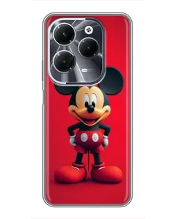 Чехол для Infinix Hot 40 с картинкой «Mickey в полный рост»