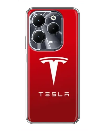 Чехол для Infinix Hot 40 с картинкой «Tesla Red Classic» Чехол для Infinix Hot 40 с картинкой «Tesla Red Classic»