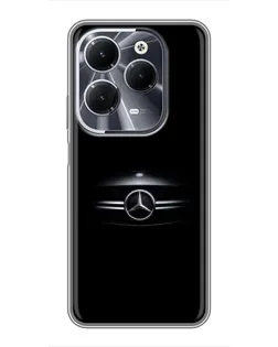 Чехол для Infinix Hot 40 с картинкой «Mercedes — абстрактные линии» Чехол для Infinix Hot 40 с картинкой «Mercedes — абстрактные линии»