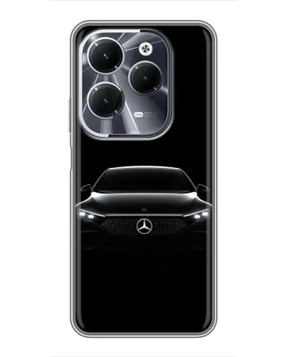 Чехол для Infinix Hot 40 с картинкой «Mercedes Vision — концепт»