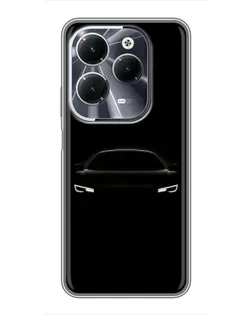 Чехол для Infinix Hot 40 с картинкой «Взгляд Audi в темноте» Чехол для Infinix Hot 40 с картинкой «Взгляд Audi в темноте»