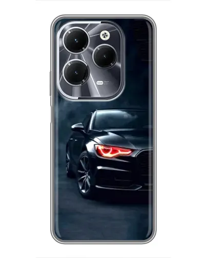 Чехол для Infinix Hot 40 с картинкой «Audi — хищный взгляд» Чехол для Infinix Hot 40 с картинкой «Audi — хищный взгляд»