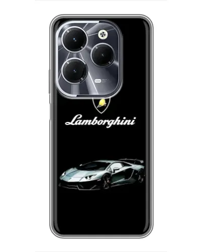 Чохол для Infinix Hot 40 з картинкою «Логотип Lamborghini класика» Чохол для Infinix Hot 40 з картинкою «Логотип Lamborghini класика»