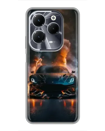 Чохол для Infinix Hot 40 з картинкою «Lamborghini димна естетика» Чохол для Infinix Hot 40 з картинкою «Lamborghini димна естетика»