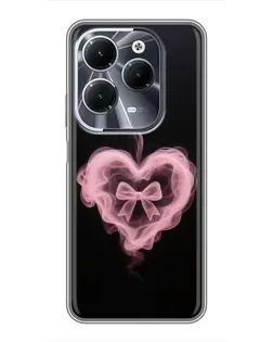 Чохол для Infinix Hot 40 з картинкою «Димчасте серце»