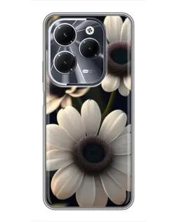 Чехол для Infinix Hot 40 с картинкой «Белые маргаритки макро» Чехол для Infinix Hot 40 с картинкой «Белые маргаритки макро»