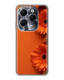 Чехол для Infinix Hot 40 с картинкой «Оранжевые герберы» Чехол для Infinix Hot 40 с картинкой «Оранжевые герберы»