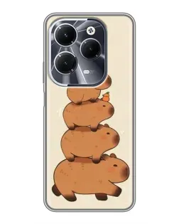 Чехол для Infinix Hot 40 с картинкой «Башня из капибар» Чехол для Infinix Hot 40 с картинкой «Башня из капибар»