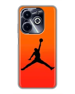 Чохол для Infinix Hot 40i з картинкою «Jordan Sunset» Чохол для Infinix Hot 40i з картинкою «Jordan Sunset»