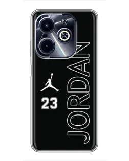 Чохол для Infinix Hot 40i з картинкою «Jordan Vertical» Чохол для Infinix Hot 40i з картинкою «Jordan Vertical»