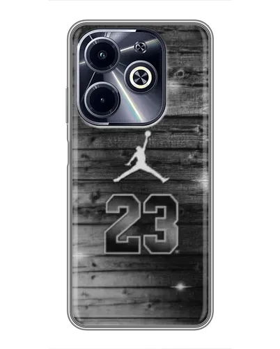 Чехол для Infinix Hot 40i с картинкой «Jordan Carbon 23» Чехол для Infinix Hot 40i с картинкой «Jordan Carbon 23»