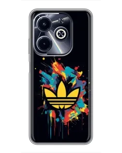 Чохол для Infinix Hot 40i з картинкою «Adidas Splash» Чохол для Infinix Hot 40i з картинкою «Adidas Splash»