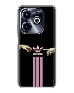 Чохол для Infinix Hot 40i з картинкою «Adidas Hands» Чохол для Infinix Hot 40i з картинкою «Adidas Hands»