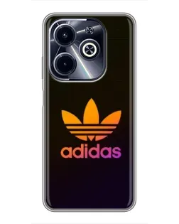 Чохол для Infinix Hot 40i з картинкою «Градієнт Adidas» Чохол для Infinix Hot 40i з картинкою «Градієнт Adidas»