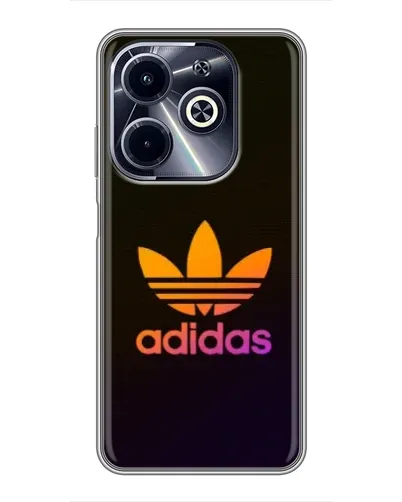 Чехол для Infinix Hot 40i с картинкой «Градиент Adidas» Чехол для Infinix Hot 40i с картинкой «Градиент Adidas»