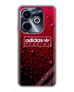 Чохол для Infinix Hot 40i з картинкою «Adidas Gold Marble» Чохол для Infinix Hot 40i з картинкою «Adidas Gold Marble»