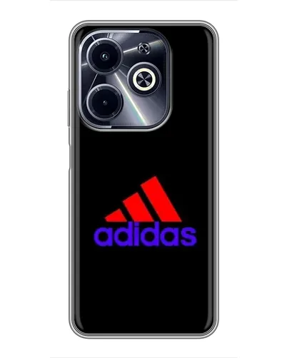 Чехол для Infinix Hot 40i с картинкой «Классический Adidas» Чехол для Infinix Hot 40i с картинкой «Классический Adidas»