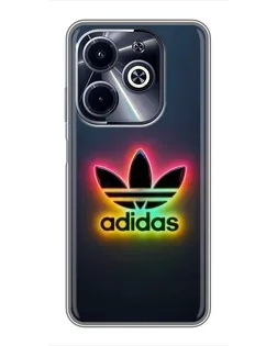 Чохол для Infinix Hot 40i з картинкою «Неоновий Adidas» Чохол для Infinix Hot 40i з картинкою «Неоновий Adidas»