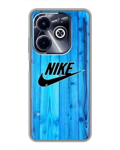 Чехол для Infinix Hot 40i с картинкой «Голубое дерево Nike»