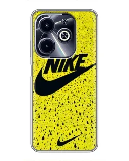 Чохол для Infinix Hot 40i з картинкою «Жовтий текстурний Nike» Чохол для Infinix Hot 40i з картинкою «Жовтий текстурний Nike»