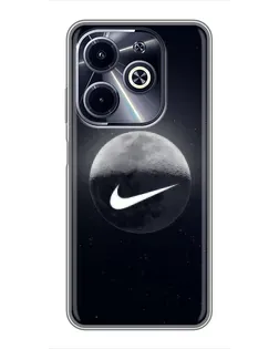 Чохол для Infinix Hot 40i з картинкою «Nike у стилі графіті» Чохол для Infinix Hot 40i з картинкою «Nike у стилі графіті»